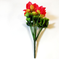 искусственные цветы лотос цвета малиновый 11