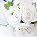искусственные цветы букет роз цвета белый 6